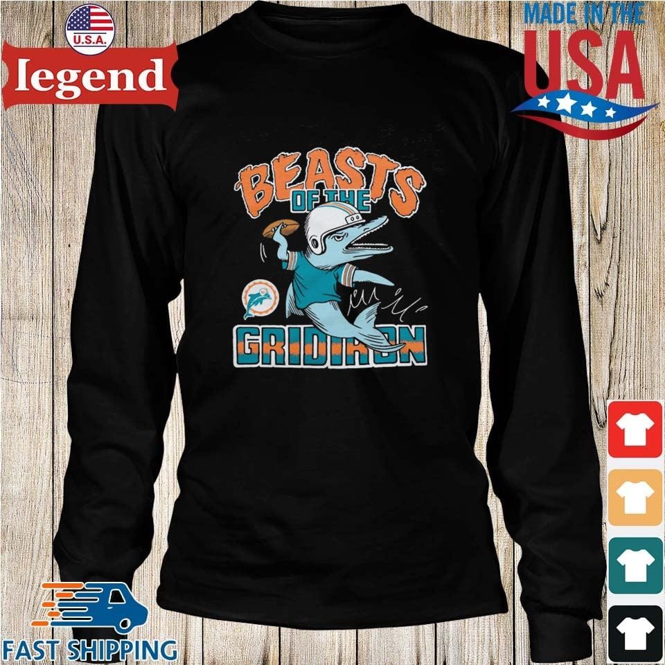 Official miami Dolphins Beasts Of The Gridiron T-Shirts, hoodie, tank top,  sweater and long sleeve t-shirt