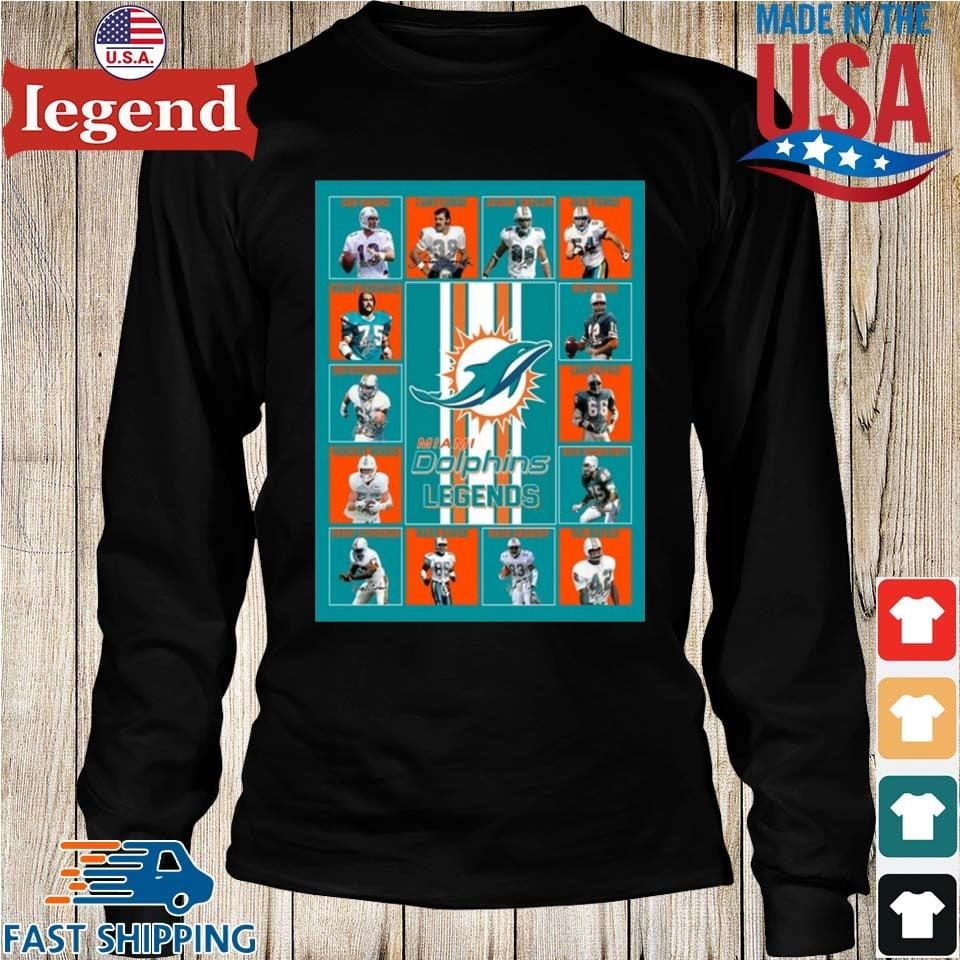 Miami Dolphins Legends Players 2023 Signatures shirt - teejeep