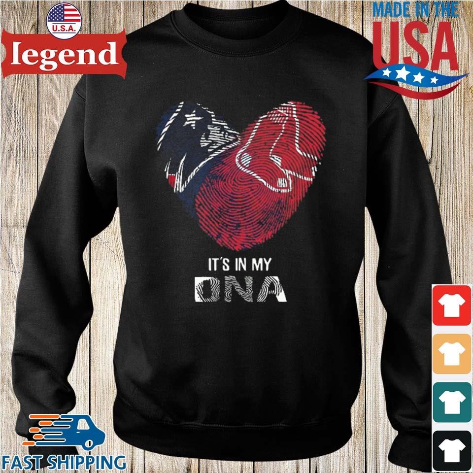 New England Patriots And Boston Red Sox Heart It's In My Dna 2023