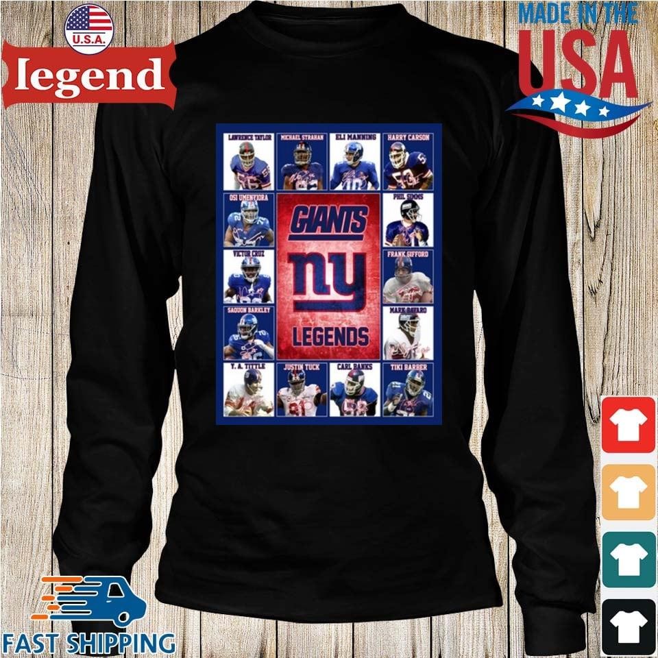 Men's Nike Royal New York Giants Icon Legend Long Sleeve T-Shirt Size: Small