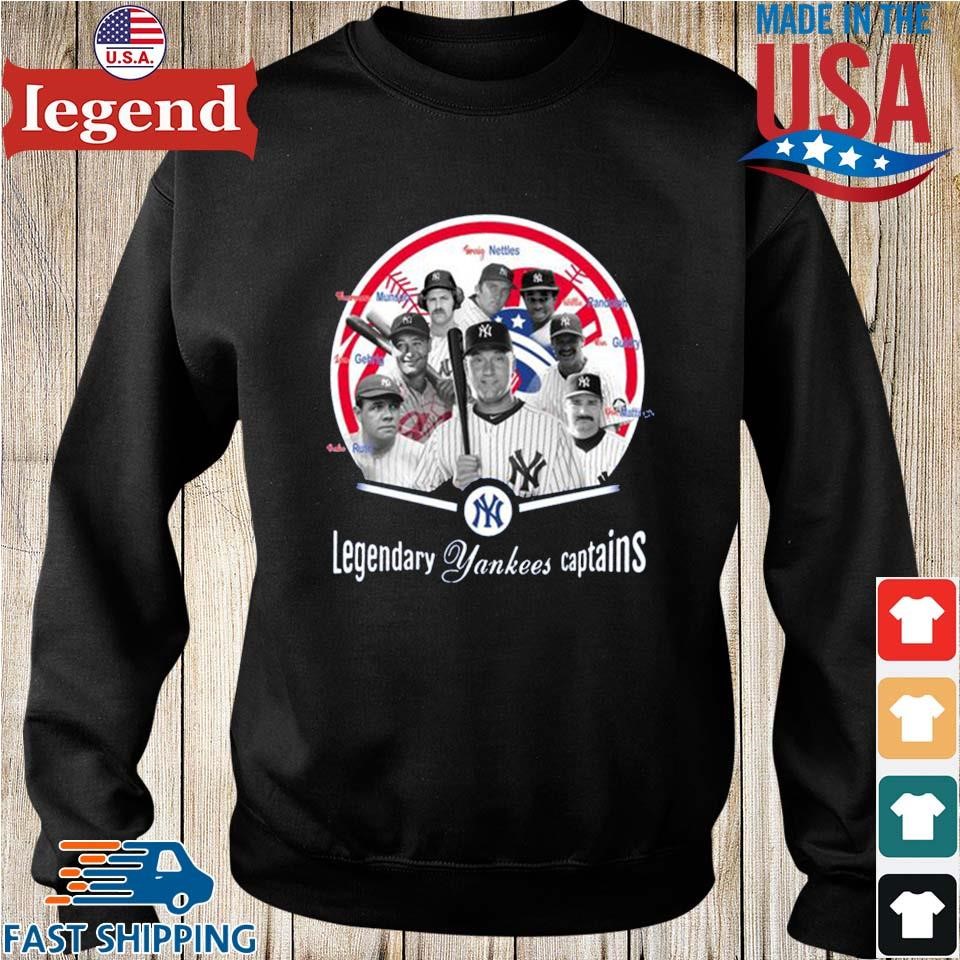 The Captains New York Yankees Legends shirt, hoodie, sweater, long