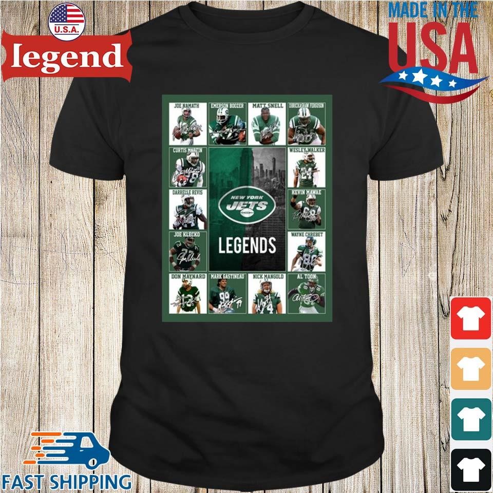 Nfl New York Jets Sport Team Legends Signatures T-shirt,Sweater