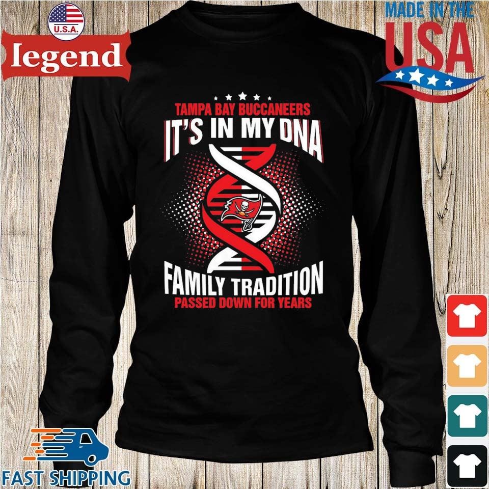 Tampa Bay Buccaneers Family T Shirts On Red