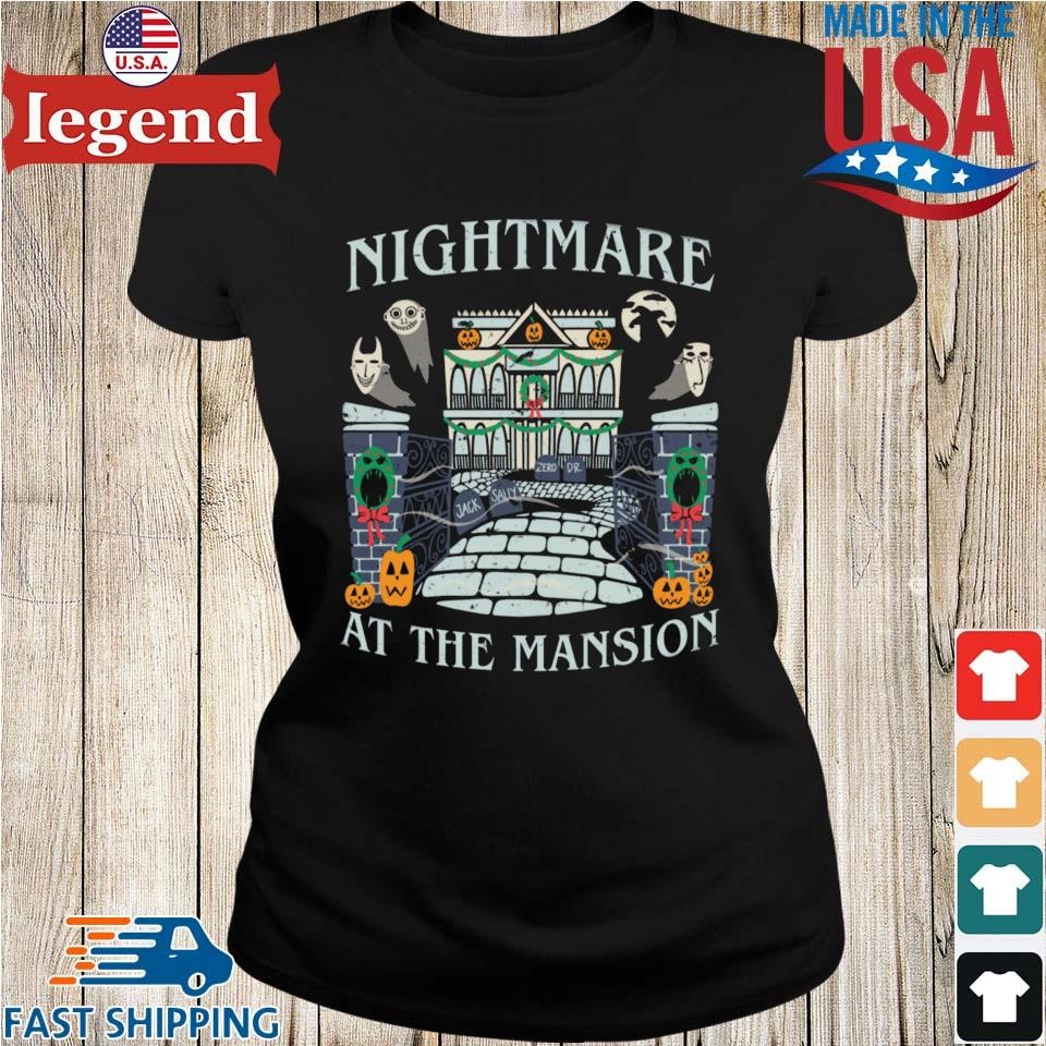 Nightmare At The Mansion Before Christmas Haunted Mansion Disney