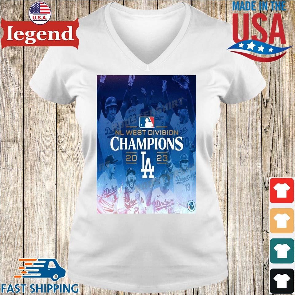 Dodgers 2023 West Division Champions shirt, hoodie, sweater, long sleeve  and tank top