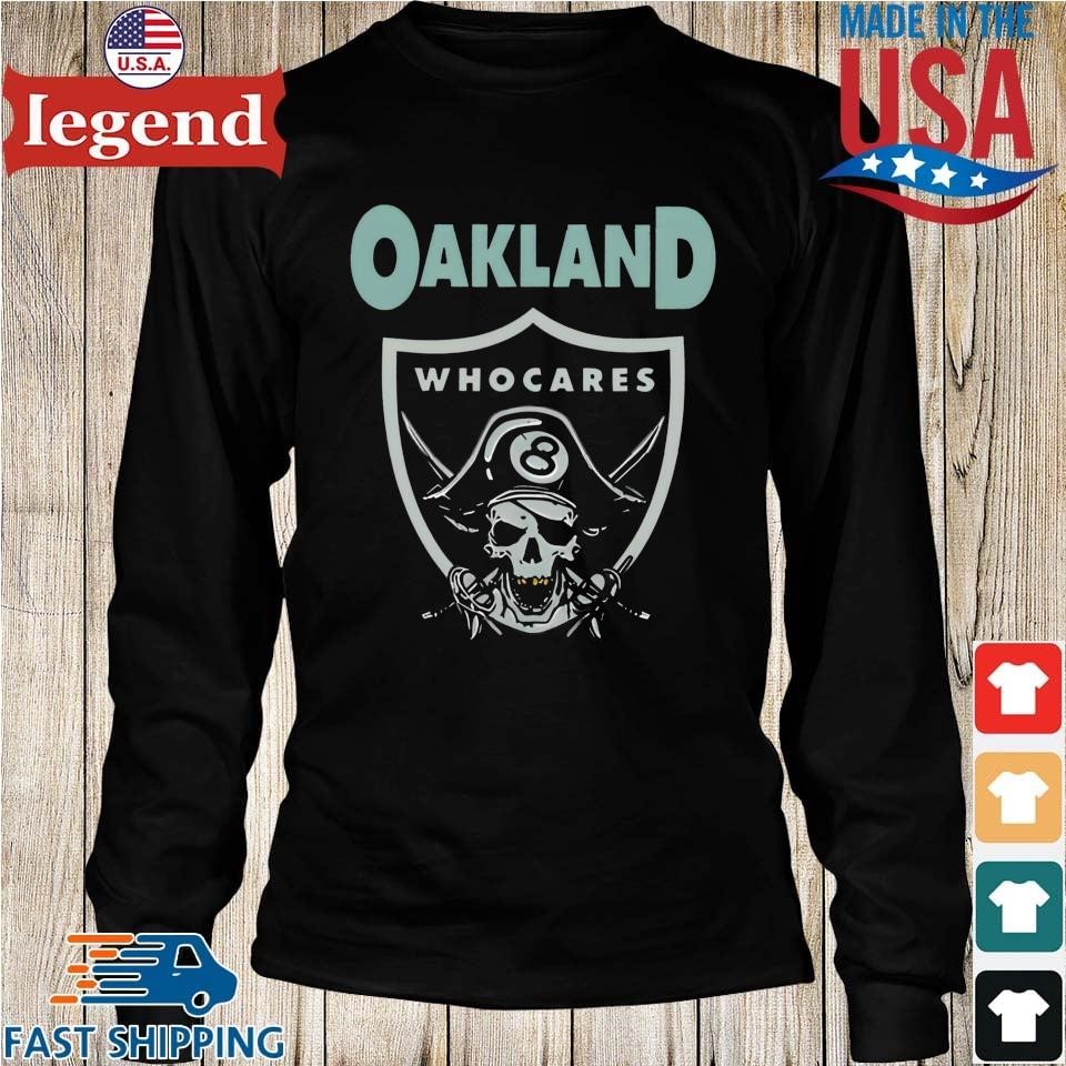 Oakland Who Care Pirate Shirt - Lelemoon