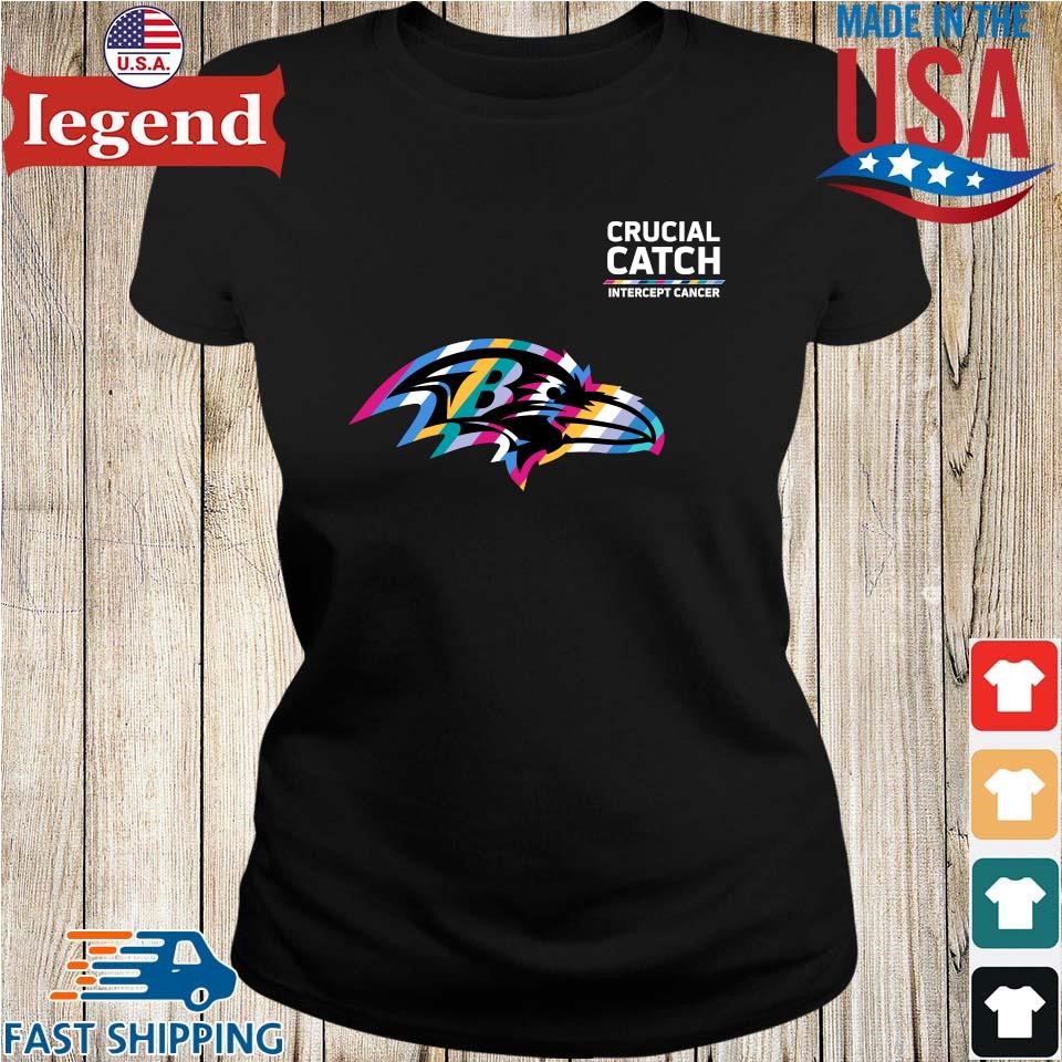 Baltimore Ravens Crucial Catch Intercept cancer 2023 shirt, hoodie,  sweater, long sleeve and tank top