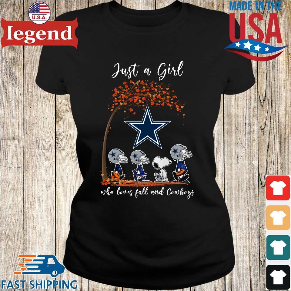 This Girl Loves Her Dallas Cowboys Navy T-Shirt