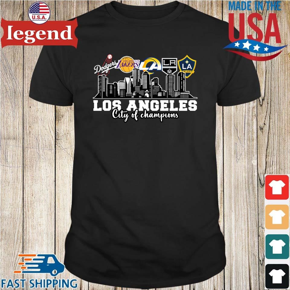 Original Los Angeles City Of Champions Dodgers Lakers Rams Galaxy