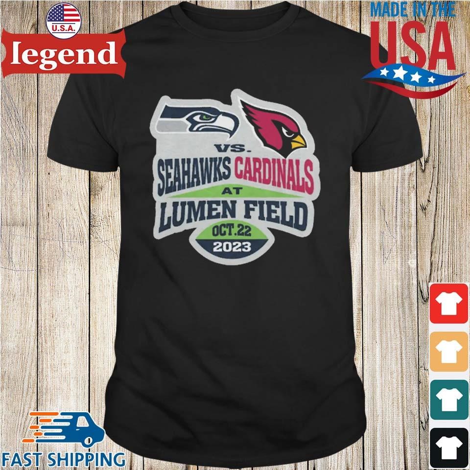 Original Seattle Seahawks Vs Arizona Cardinals At Lumen Field October 22  2023 T-shirt,Sweater, Hoodie, And Long Sleeved, Ladies, Tank Top