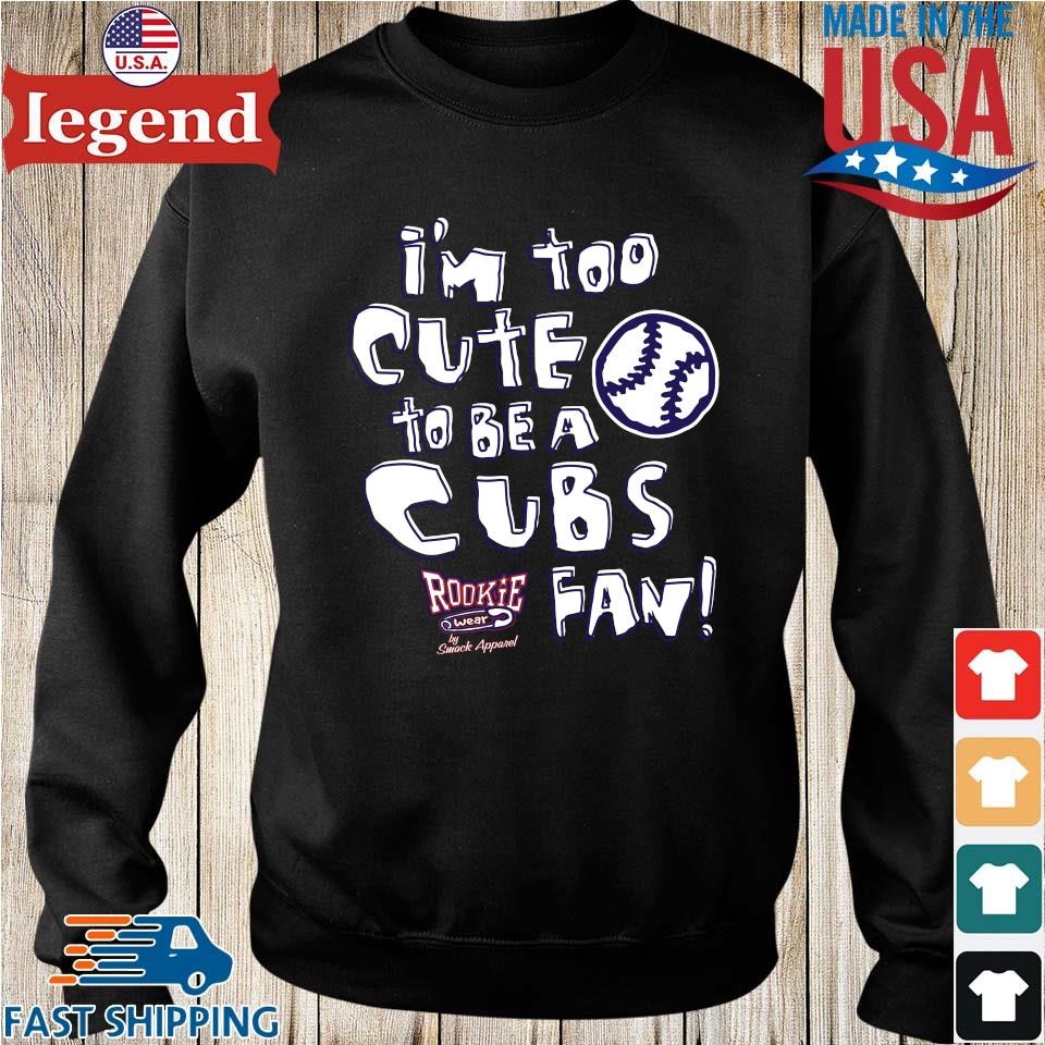 Official St louis baseball fans I'm too cute to be a Cubs T-shirt