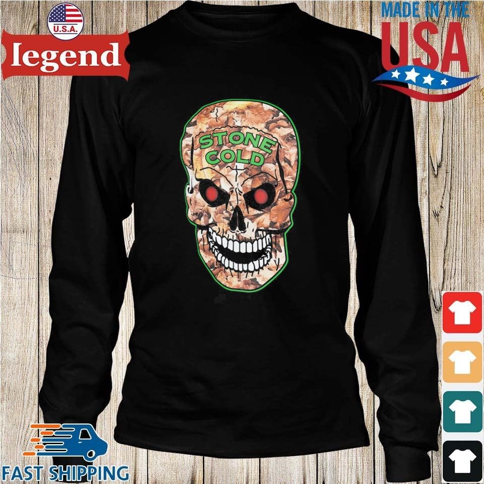 Stone Cold Legend Skull Logo T Shirt On Sale 