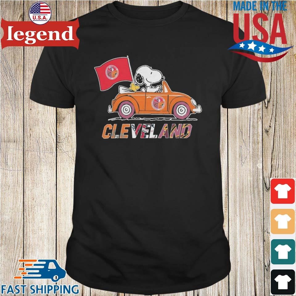 Happy Merry Christmas Snoopy Cleveland Browns logo gift shirt, hoodie,  sweater, long sleeve and tank top