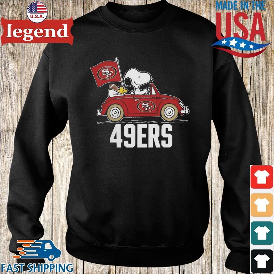 Snoopy And Woodstock San Francisco 49ers Merry Christmas sweater, hoodie,  sweater, long sleeve and tank top