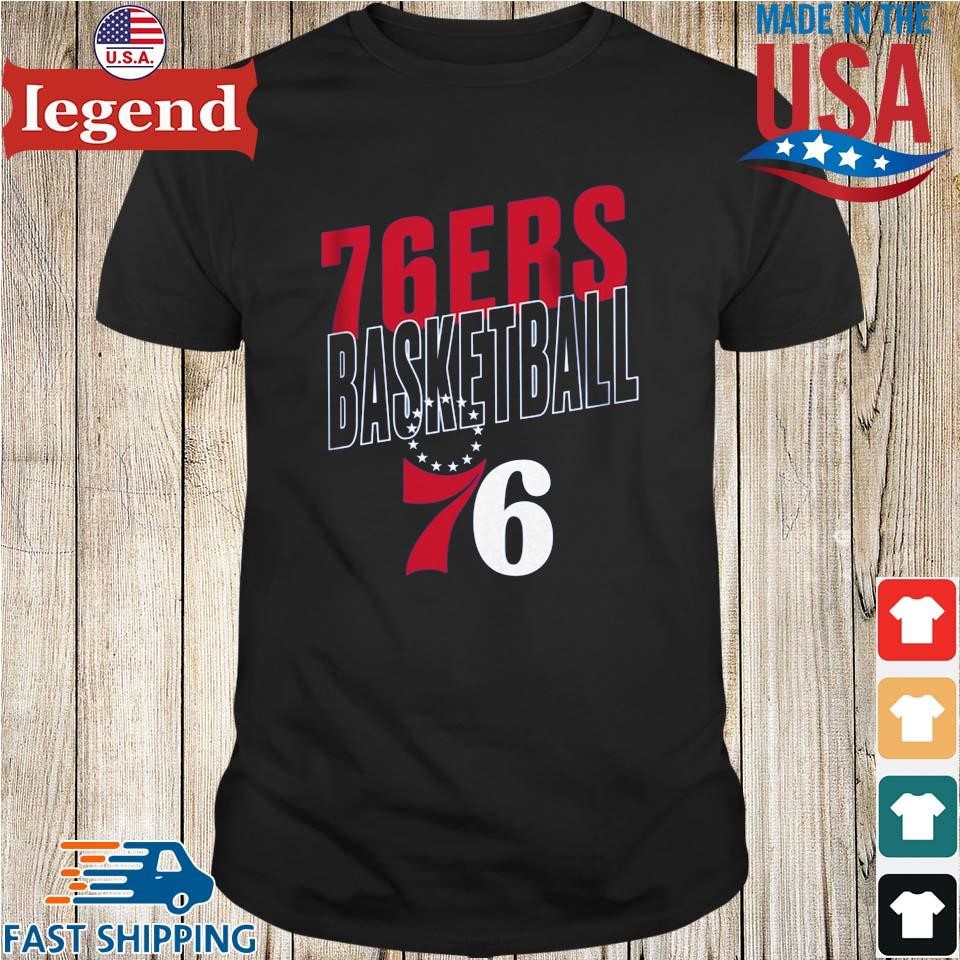 Youth Red Philadelphia 76ers Basketball T-Shirt