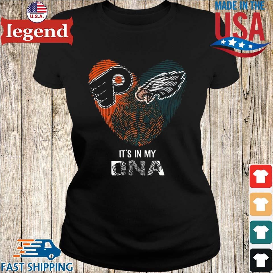 Philadelphia Eagles Shirt Philly Flyers Heart Eagles Gift