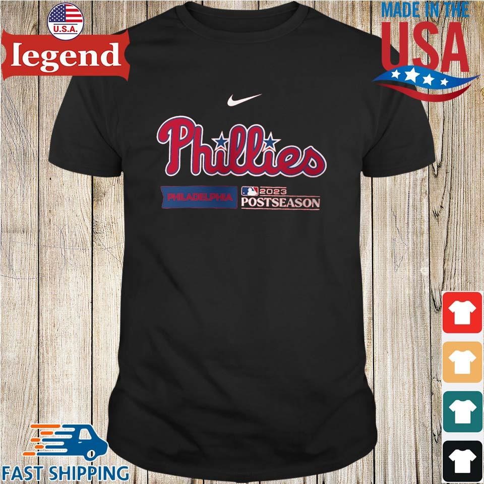 Philadelphia Phillies Nike 2023 Postseason Authentic Collection Dugout  Unisex T-shirt,Sweater, Hoodie, And Long Sleeved, Ladies, Tank Top