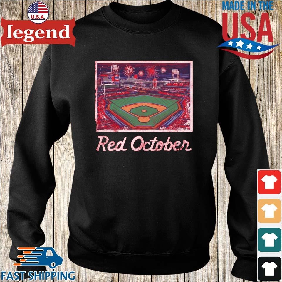 Vintage Philadelphia Phillies Red October Sweatshirt, Take October