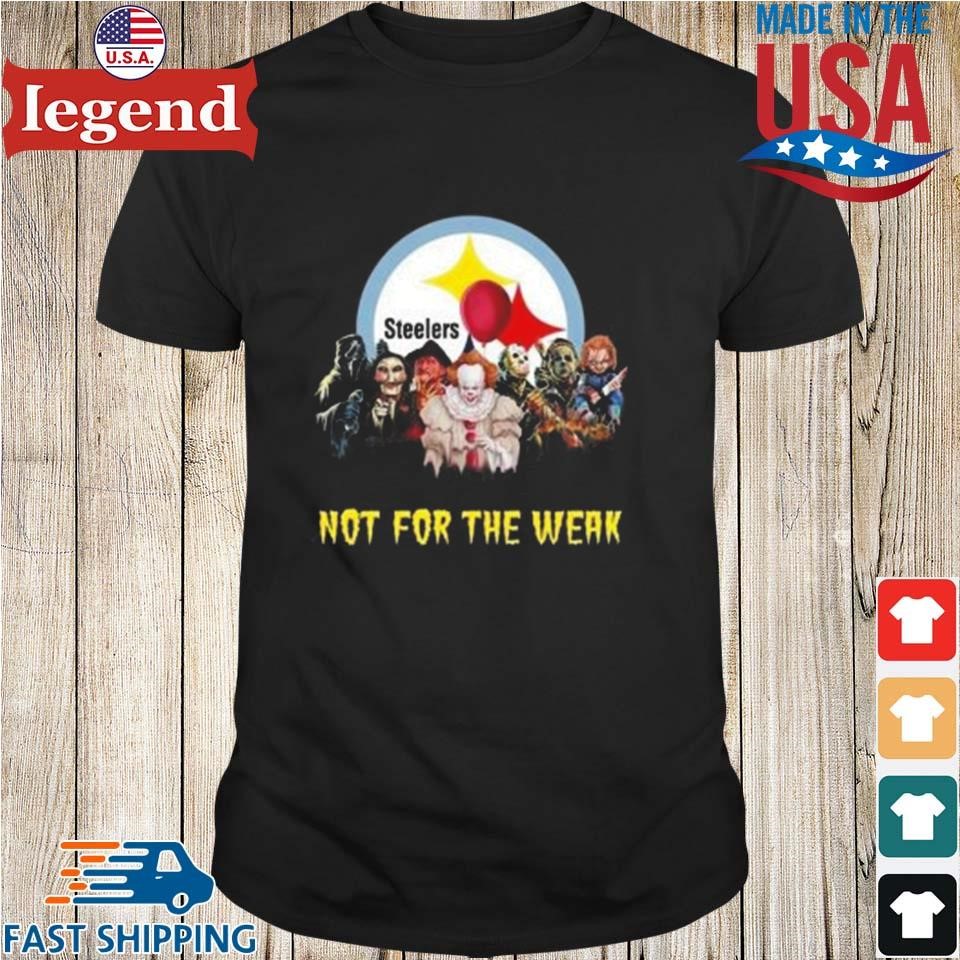 HOT TREND Halloween Pittsburgh Steelers Not For The Weak Unisex T-Shirt