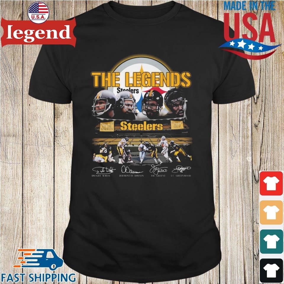 Pittsburgh Steelers Players The Legends Signatures T-shirt,Sweater, Hoodie,  And Long Sleeved, Ladies, Tank Top