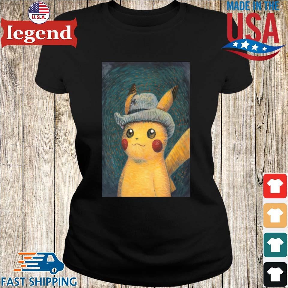 Pokémon X Van Gogh Museum 2023 T-shirt,Sweater, Hoodie, And Long