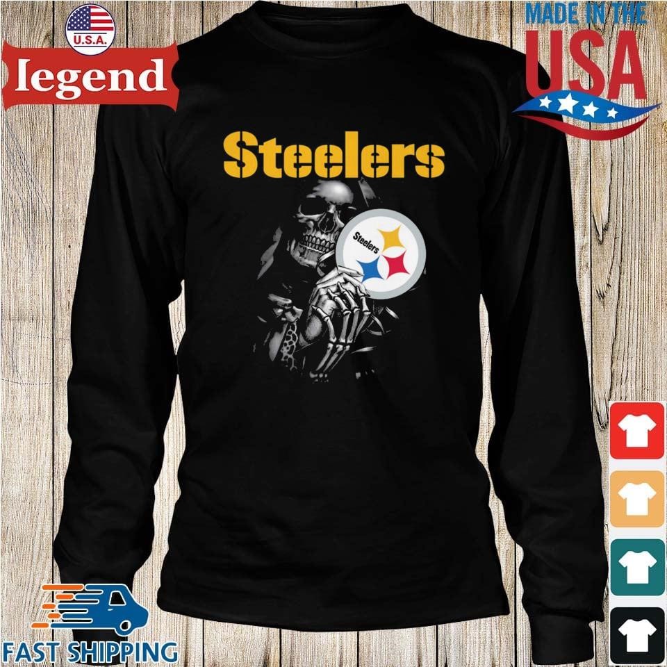 Skeleton Pittsburgh Steelers Halloween 2023 shirt, hoodie, sweater, long  sleeve and tank top