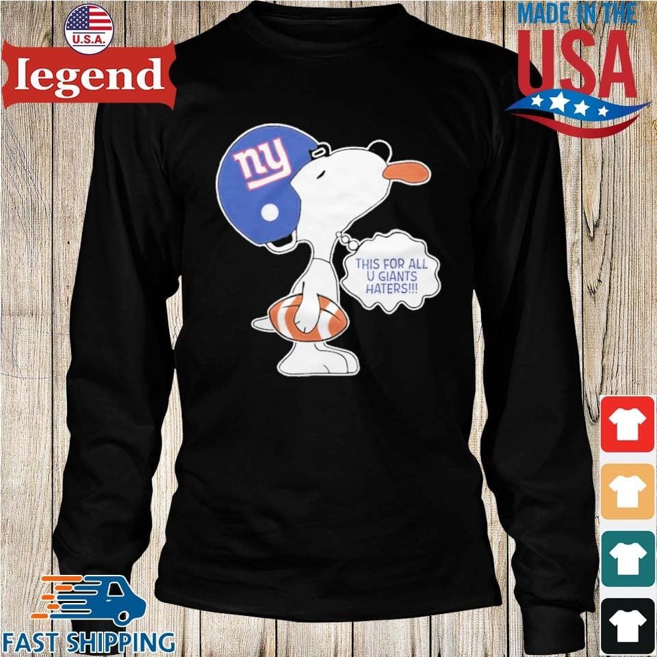 Joe Cool Snoopy New York Giants T-Shirt - T-shirts Low Price