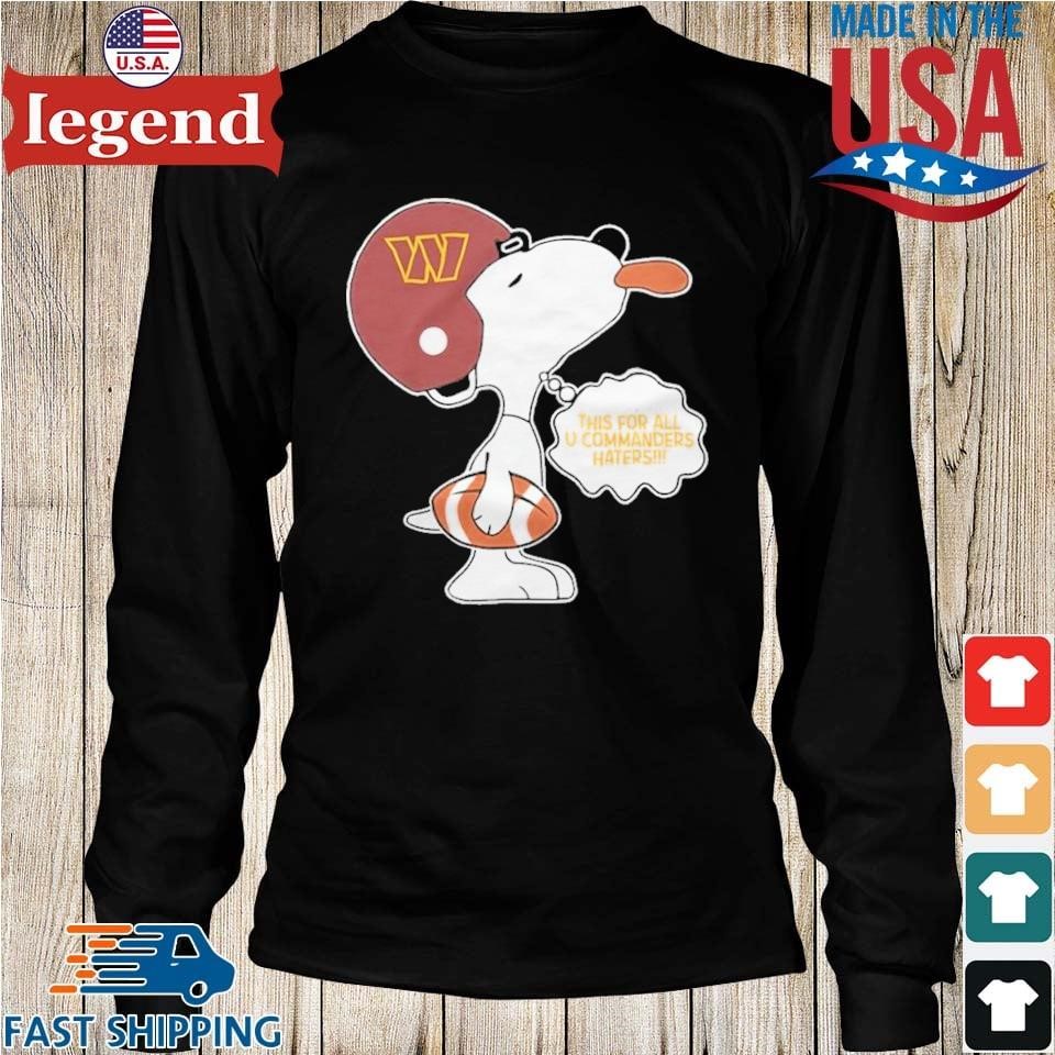 Washington Commanders Snoopy Charlie Brown Shirt, hoodie, sweater