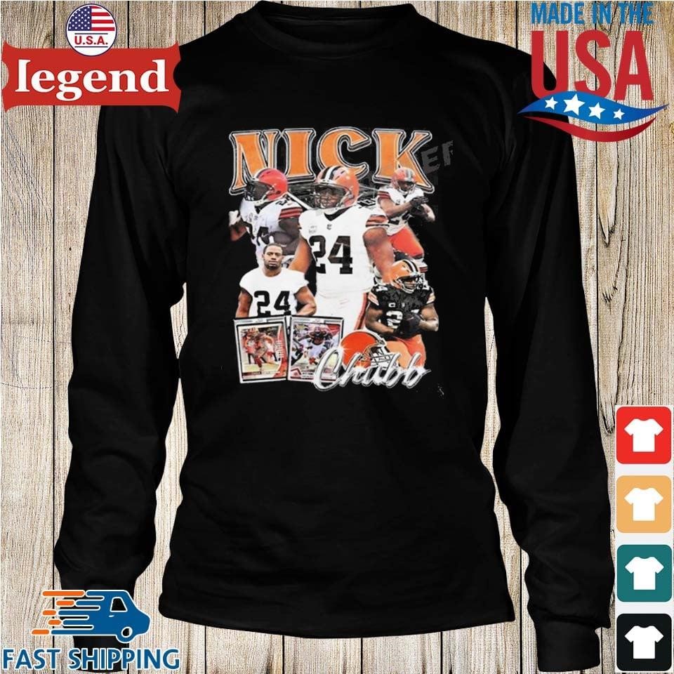 Official Nick chubb 24 T-shirt, hoodie, tank top, sweater and long sleeve t- shirt