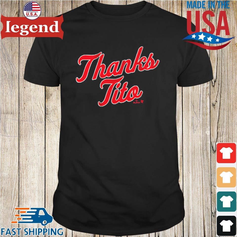 Terry Francona Thank You Tito Shirt