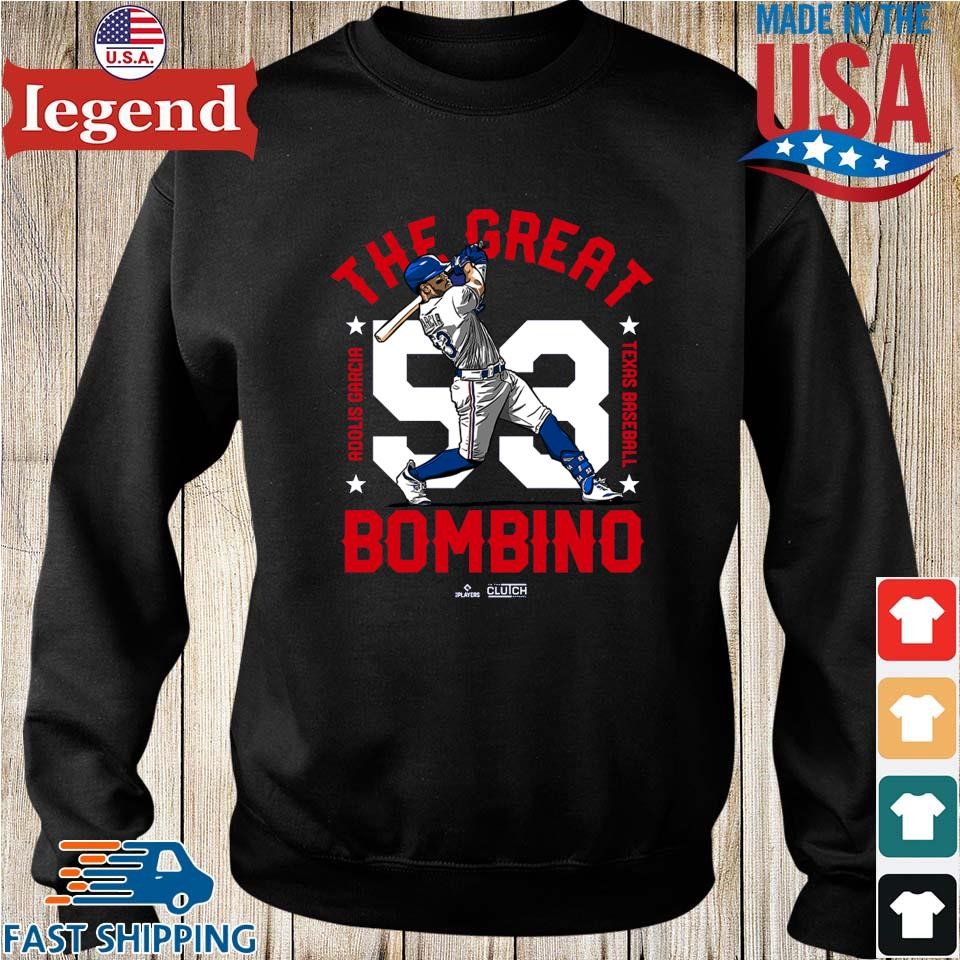 Texas Rangers #53 Adolis García El Bombino Mlbpa Shirt, hoodie