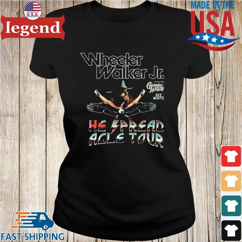 Wheeler Walker Jr Spread Eagle Tour Souvenir T-shirt,Sweater, Hoodie, And  Long Sleeved, Ladies, Tank Top