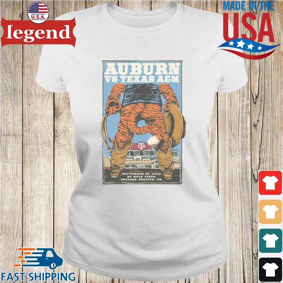 Women's White Auburn Tigers Vintage Days Easy T-Shirt