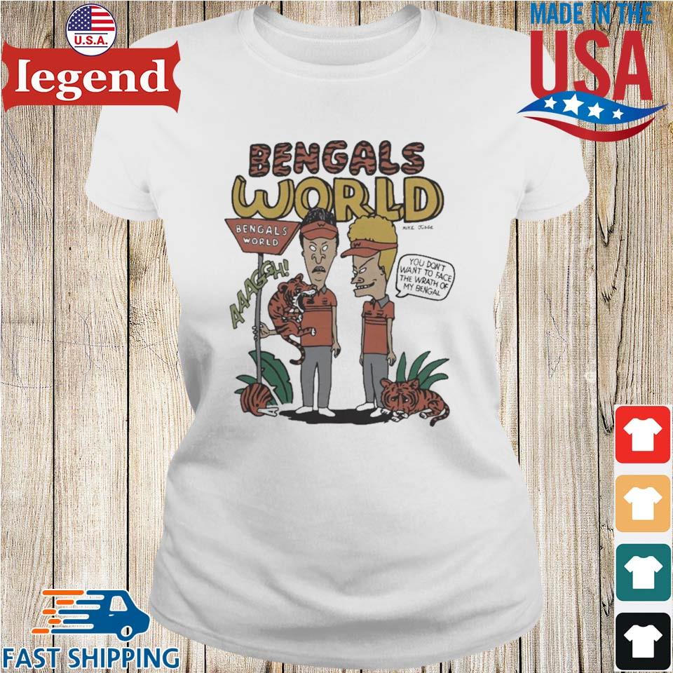 Beavis And Butthead X Cincinnati Bengals World Shirt, hoodie