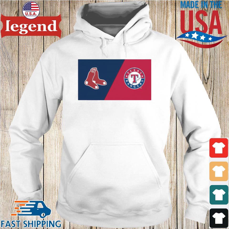 red sox hooded t shirt