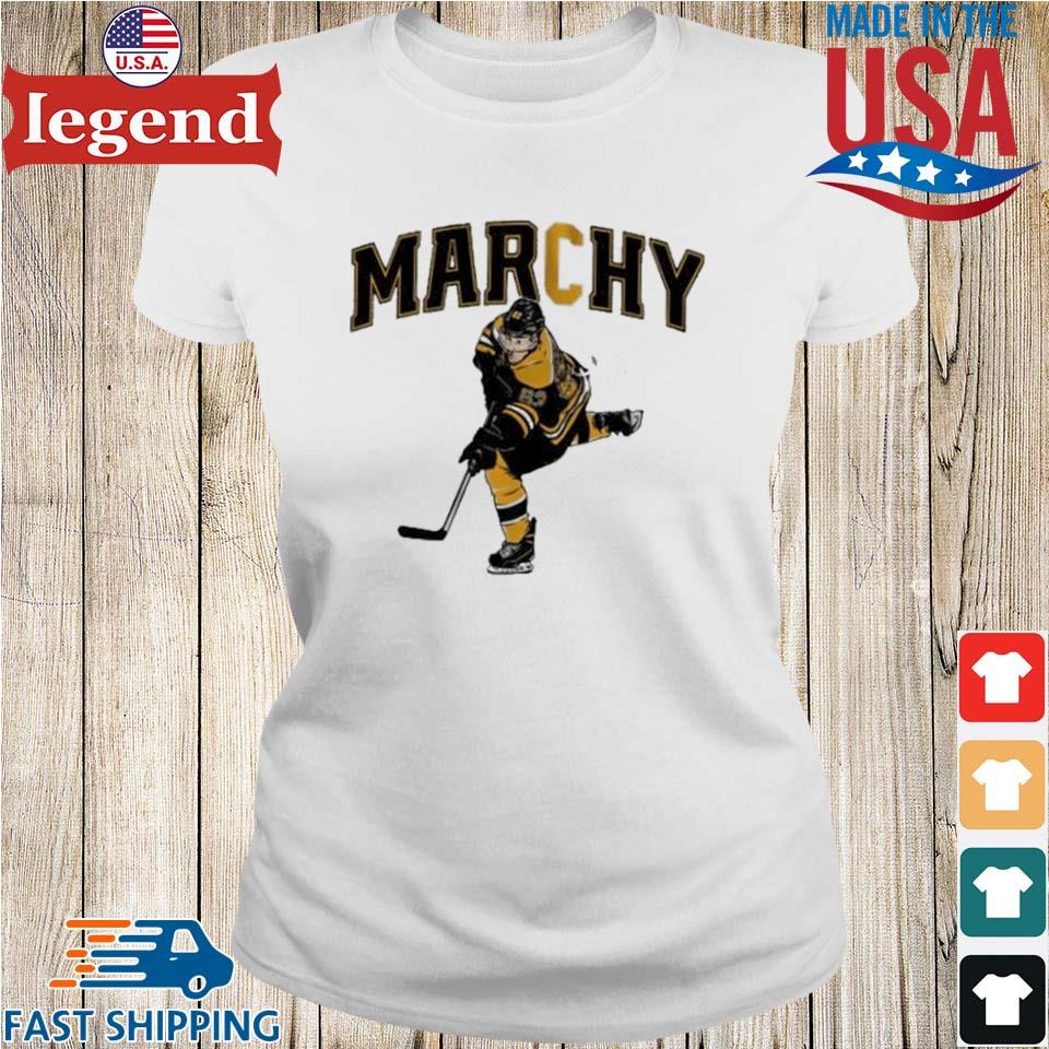 Brad Marchand Captain Marchy Tee Shirt