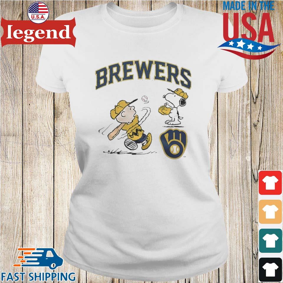 Mlb milwaukee brewers brew crew shirt, hoodie, sweater, long sleeve and  tank top