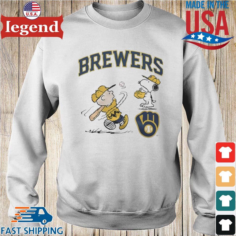 MLB, Shirts, Mlb Milwaukee Brewers Powder Blue Pull Over Jersey