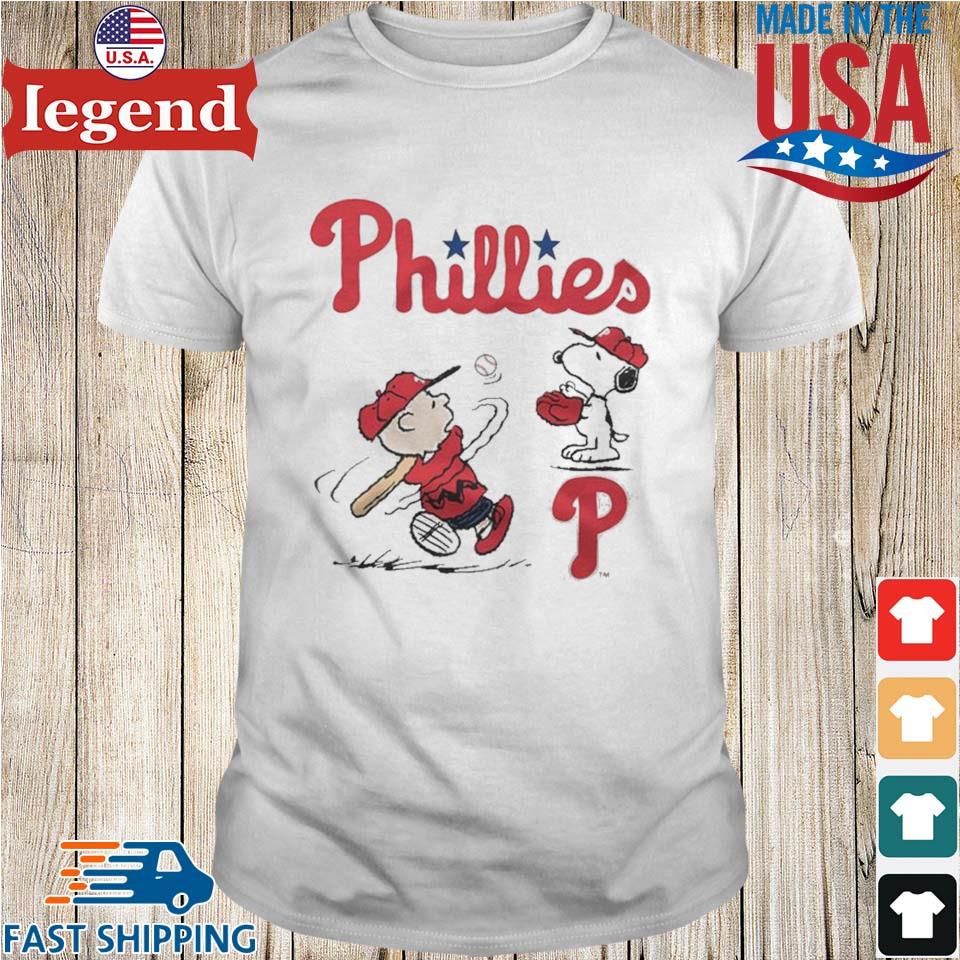Philadelphia Phillies MLB Men's Red V-Neck Shirt Baseball Size Large