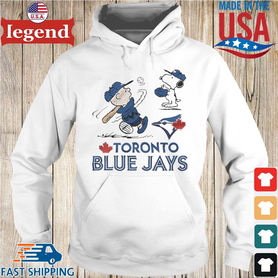 Charlie Brown And Snoopy Playing Baseball Toronto Blue Jays MLB 2023 Shirt,  hoodie, sweater, long sleeve and tank top