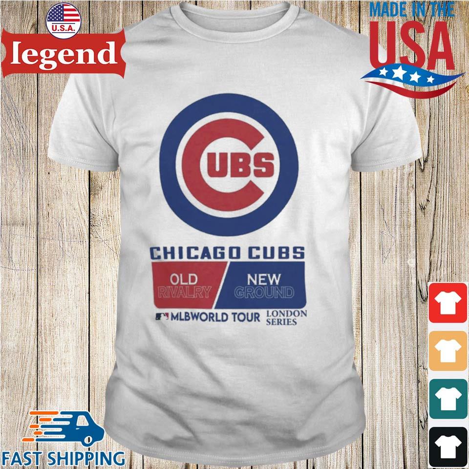 Chicago Cubs Fanatics Branded 2023 MLB World Tour: London Series City Dog  T-Shirt - Black