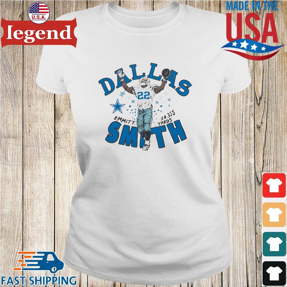 Official dallas Cowboys Emmitt Smith Rushing Record T-Shirts