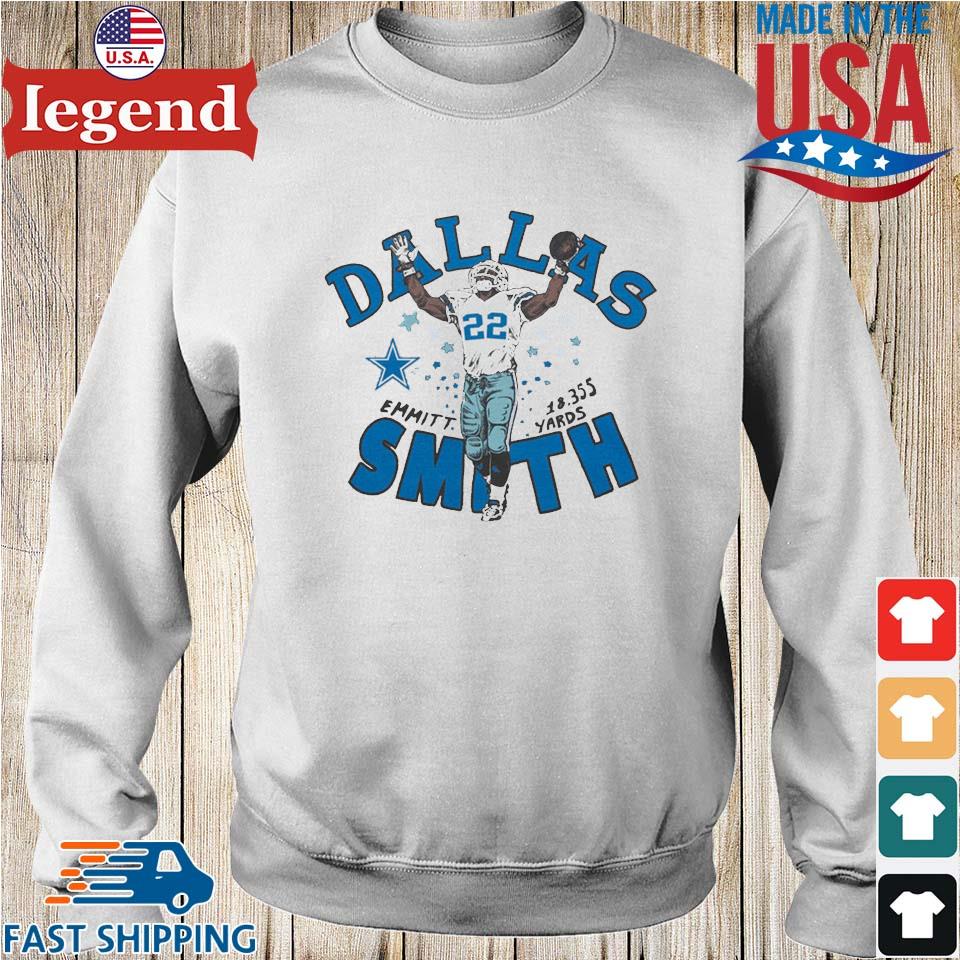 Dallas Cowboys Emmitt Smith rushing record shirt, hoodie, sweater, long  sleeve and tank top