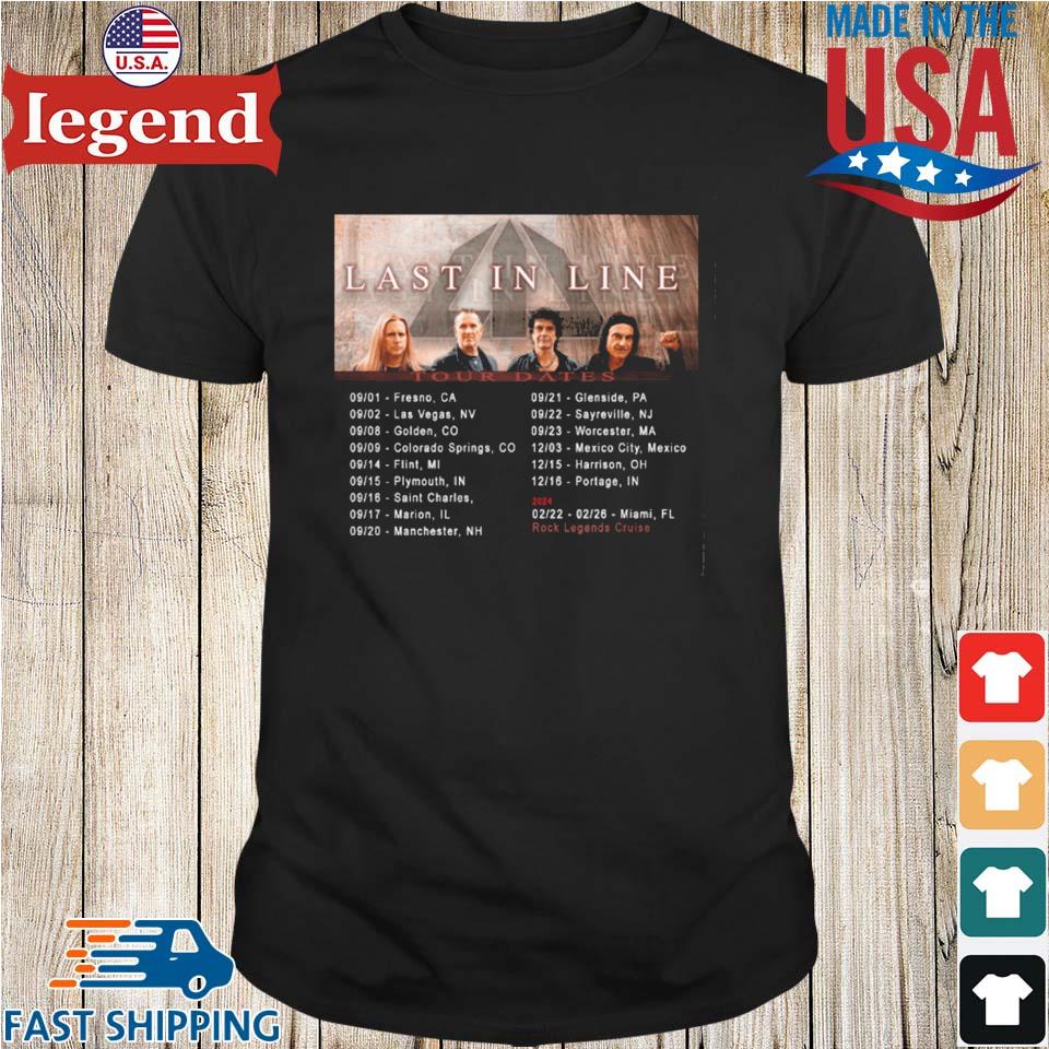 Def Leppard Last In Live Tour Dates 2023 T-shirt,Sweater, Hoodie