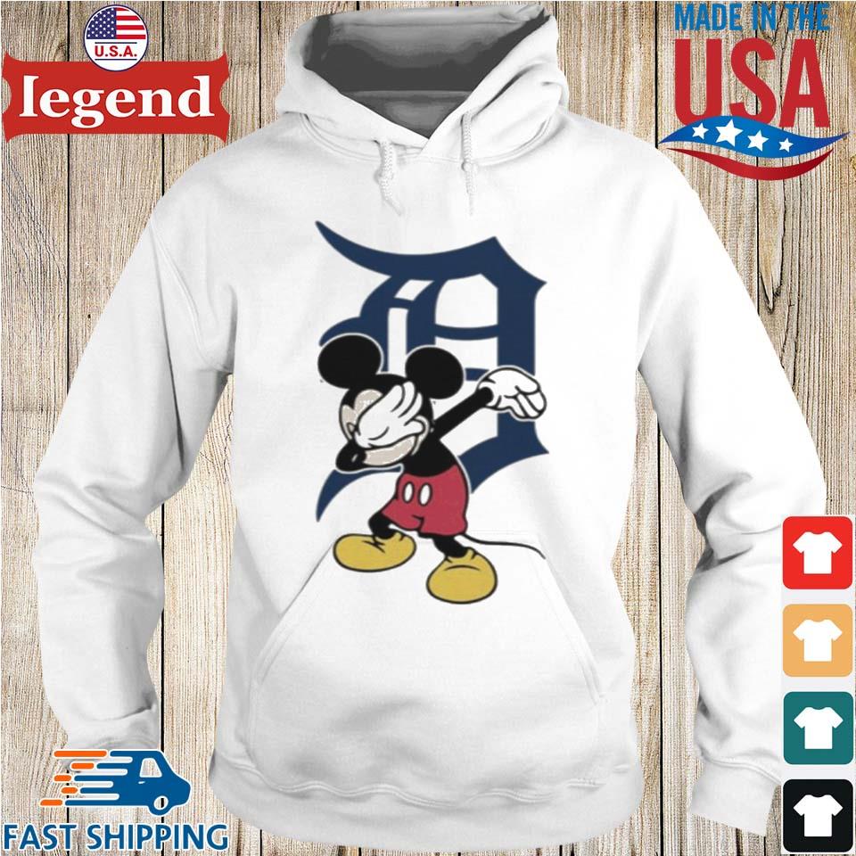 Detroit Tigers MLB Baseball Dabbing Mickey Disney Sports T Shirt