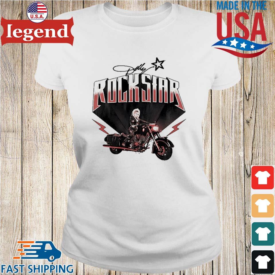 Unique Album Rockstar American Singer Dolly Parton T Shirts, Cheap