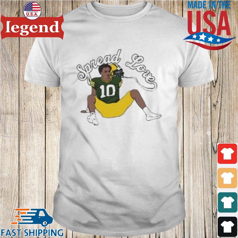 Green Bay Spread Love T-shirt,Sweater, Hoodie, And Long Sleeved, Ladies,  Tank Top