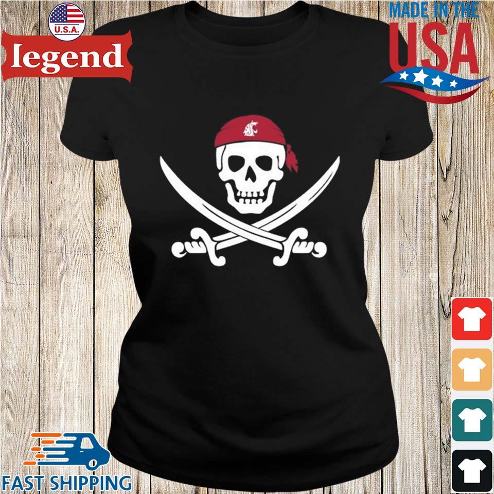 Jake Dickert Wsu Golf Pirate Skull Shirt - Shibtee Clothing