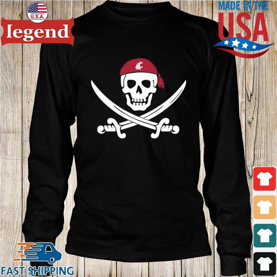 Jake Dickert Wsu Golf Pirate Skull Shirt - Shibtee Clothing