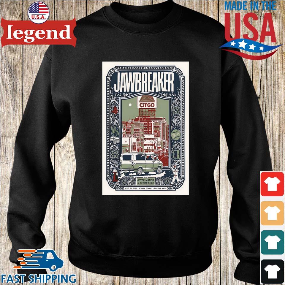 Jawbreaker MGM Fenway, Boston MA Sep 22nd 2023 Poster Shirt